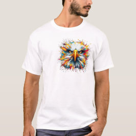 Camiseta con animales efecto pintura  T-Shirt