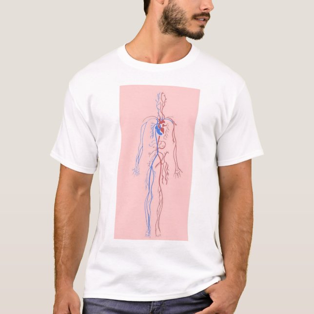 Camiseta con diseño anatómico  T-Shirt (Vorderseite)