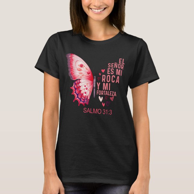 Camiseta cristiana Para Mujer Y Mujer en espanol S T-Shirt (Vorderseite)