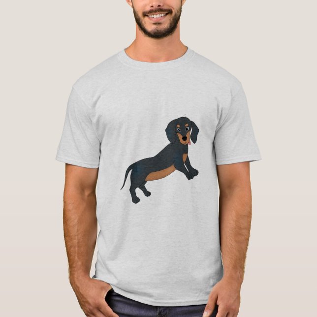 Camiseta Dachshund T-Shirt (Vorderseite)