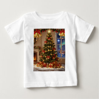 Camiseta de bebe de natal baby t-shirt