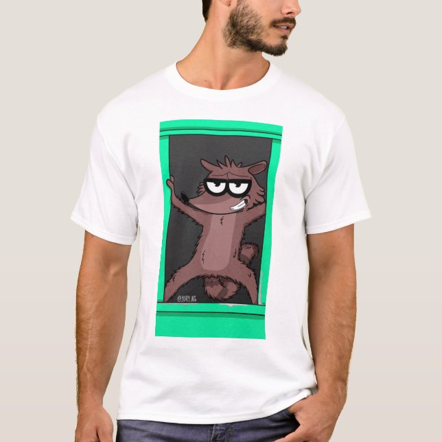 Camiseta de Guaxinim T-Shirt (Vorderseite)