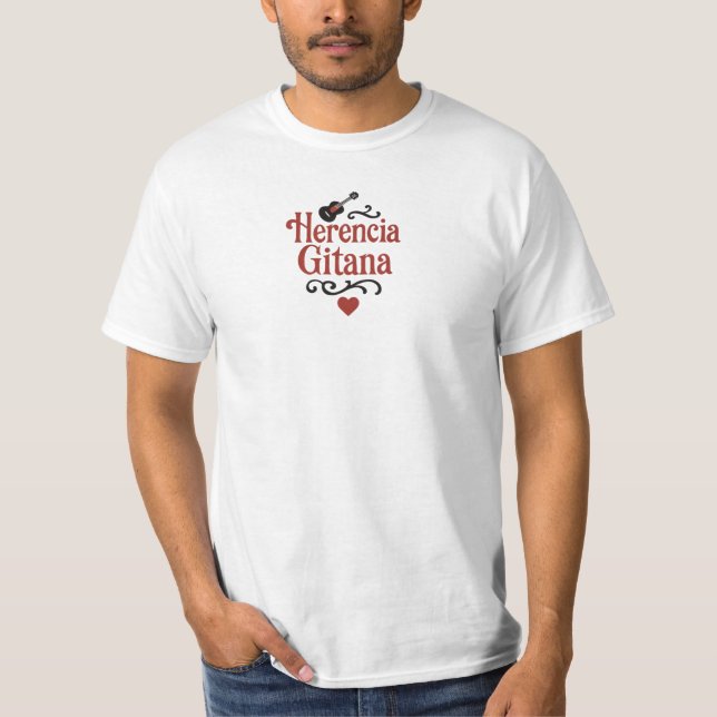 Camiseta de Hombre Colección “Herencia Gitana”  T-Shirt (Vorderseite)