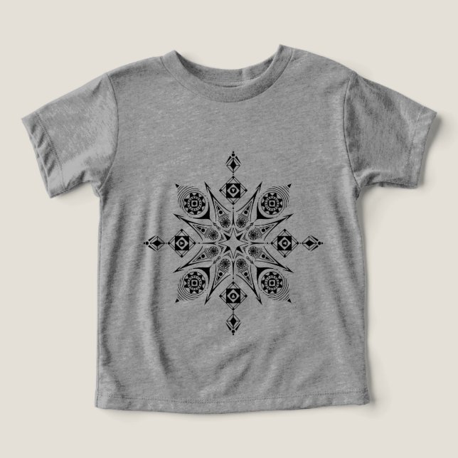 Camiseta de mandala (Design Vorderseite)