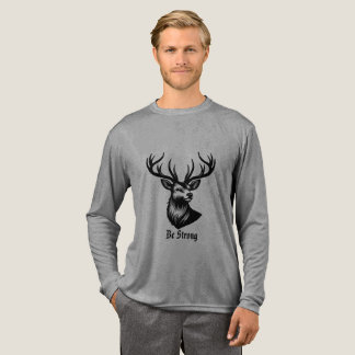 Camiseta de Manga Larga Tri-Blend Shirt