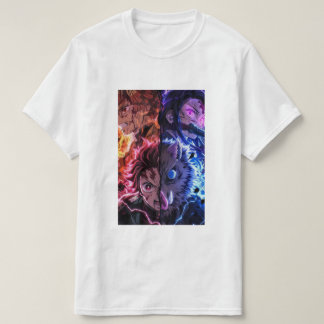 Camiseta Demon Slayer electro color  T-Shirt