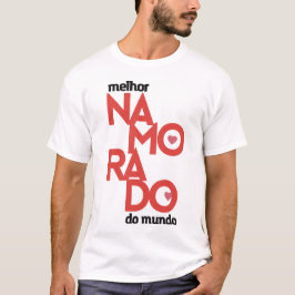 Camiseta Dia Dos Namorados Melhor Namorado do Mund T-Shirt
