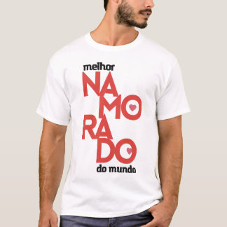 Camiseta Dia Dos Namorados Melhor Namorado do Mund T-Shirt