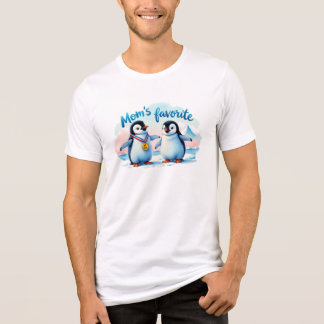 Camiseta divertida de pingüinos para hombre Tri-Blend shirt