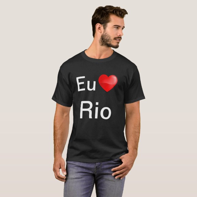 Camiseta Eu amo Rio T-Shirt (Vorne ganz)