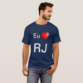Camiseta eu amo RJ T-Shirt