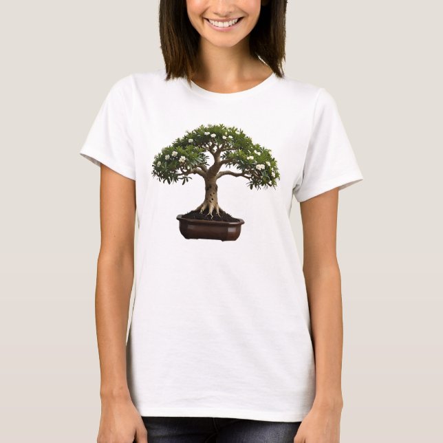 Camiseta Feminina Básica Bonsai-15 T-Shirt (Vorderseite)