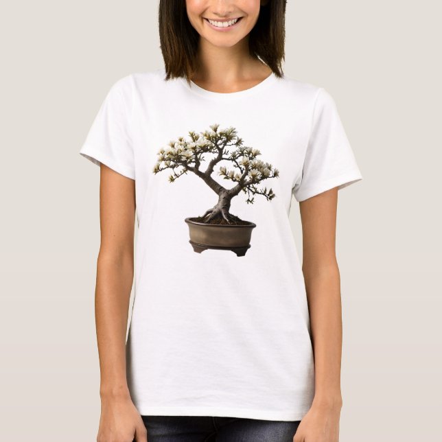 Camiseta Feminina Básica Bonsai-17 T-Shirt (Vorderseite)