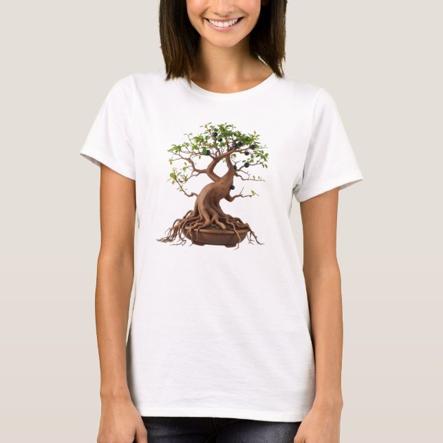 Camiseta Feminina Básica Bonsai-21 T-Shirt (Vorderseite)