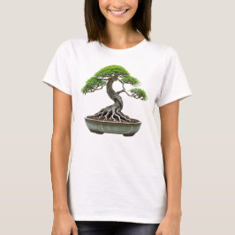 Camiseta Feminina Básica Bonsai-8 T-Shirt