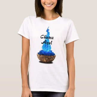 Camiseta Feminina Básica Chama Sagrada-1 T-Shirt