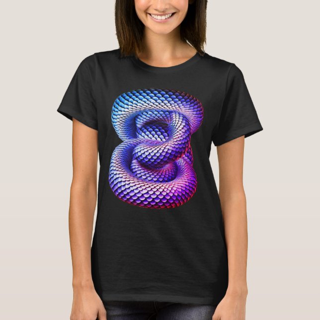 Camiseta Feminina Básica Cobra-2 T-Shirt (Vorderseite)
