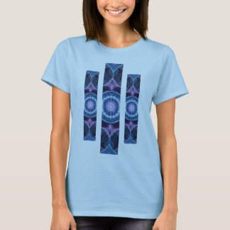Camiseta Feminina Básica Fractal Geometrico-1 T-Shirt