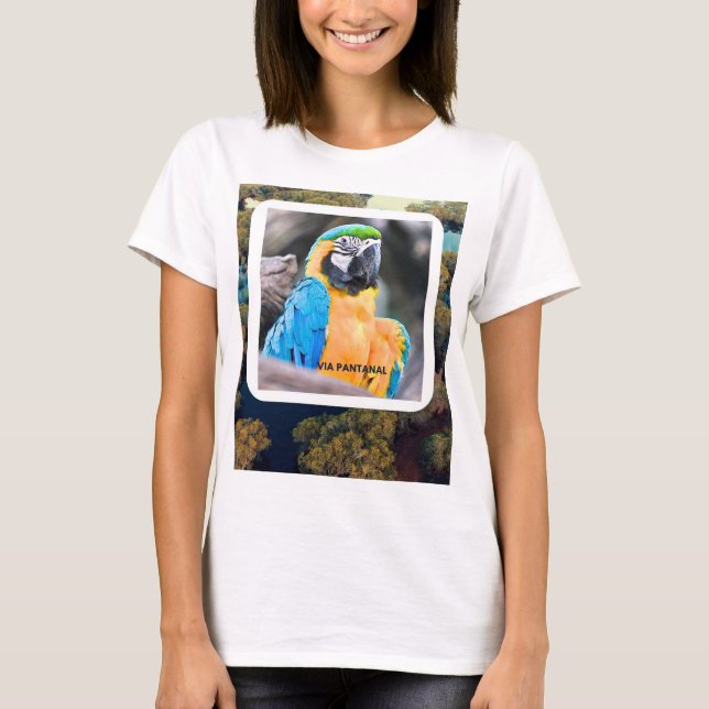 Camiseta Feminina Básica Pantanal T-Shirt