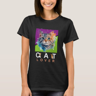 Camiseta Feminina Cat Lover T-Shirt