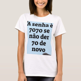 Camiseta Feminina gola canoa simples T-Shirt