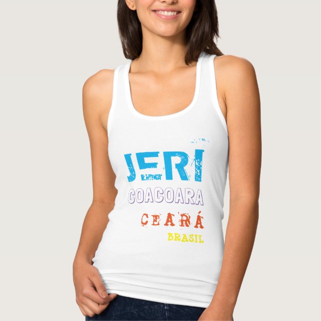 CAMISETA FEMININA JERICOACOARA TANK TOP (Vorderseite)