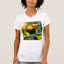 Camiseta feminina justa Bella+Canvas Tucano T-Shirt