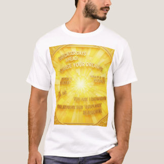 Camiseta frases de esperança e motivação T-Shirt