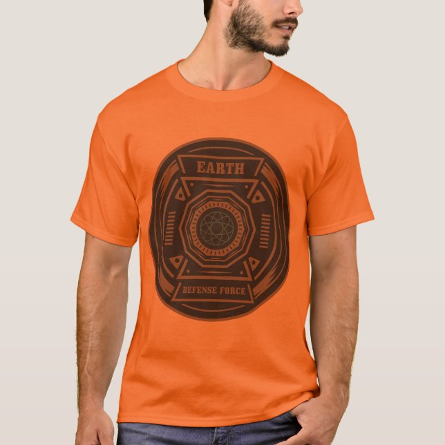 Camiseta Fuerza de Defensa de la Tierra T-Shirt (Vorderseite)