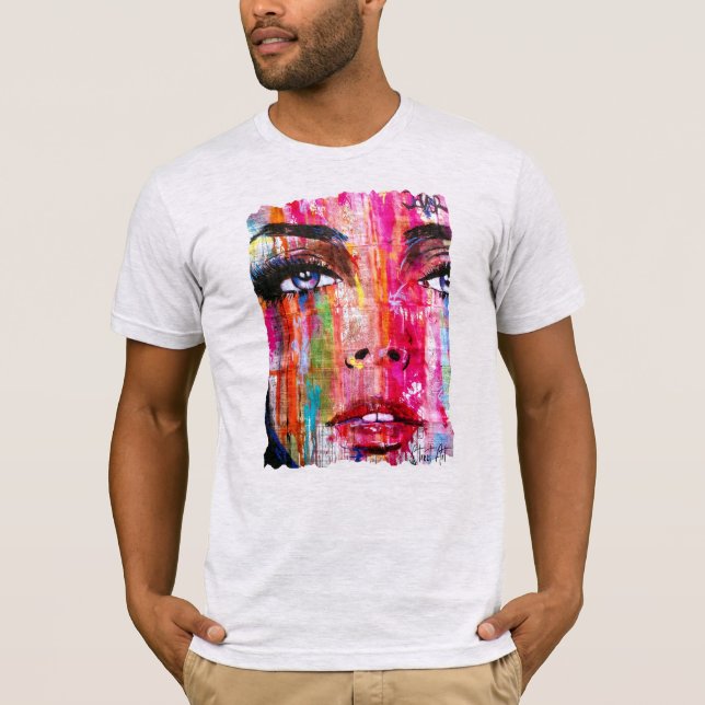 Camiseta Graffiti Face Woman T-Shirt (Vorderseite)