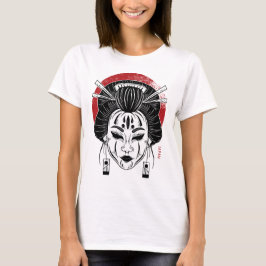 Camiseta gueixa/ Japão T-Shirt