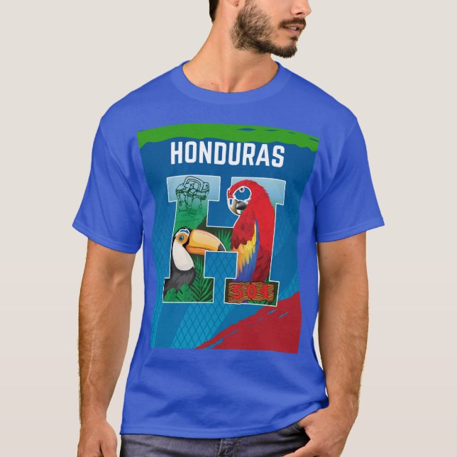 CAMISETA HONDURAS T-Shirt (Vorderseite)
