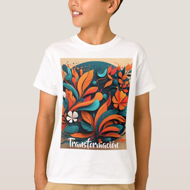 Camiseta Infantil Arte Simbólico Transformación T-Shirt (Vorderseite)
