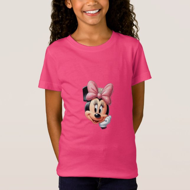 Camiseta Jersey para Niña Personalizable T-Shirt (Vorderseite)
