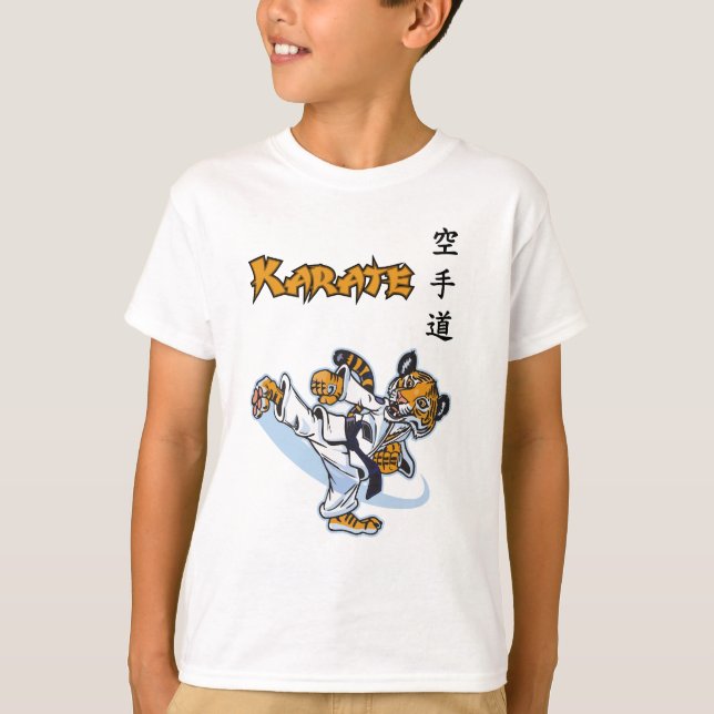 Camiseta Karate Infantil Básica T-Shirt (Vorderseite)