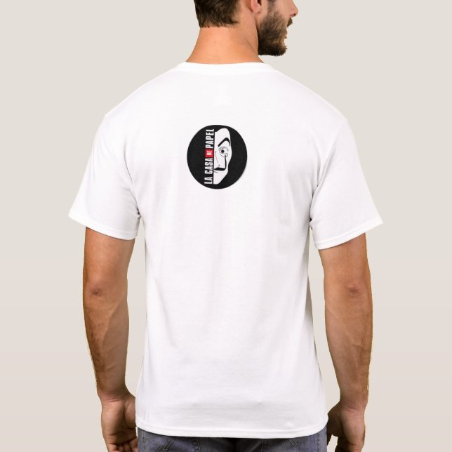 Camiseta La casa de papel T-Shirt (Rückseite)