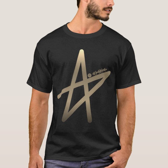 Camiseta Logo Dorado de Antonio Pedreño Martínez T-Shirt (Vorderseite)