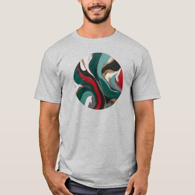 Camiseta Masculina Básica Arte Expressão-3 T-Shirt (Vorderseite)