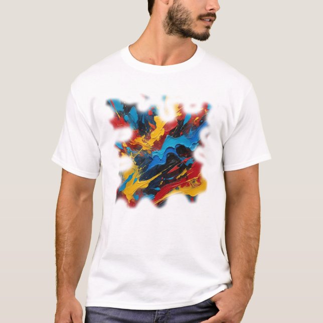 Camiseta Masculina Básica Arte Expressão T-Shirt (Vorderseite)