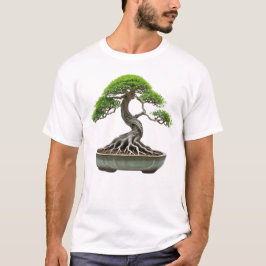 Camiseta Masculina Básica Bonsai-1 T-Shirt