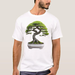 Camiseta Masculina Básica Bonsai-4 T-Shirt