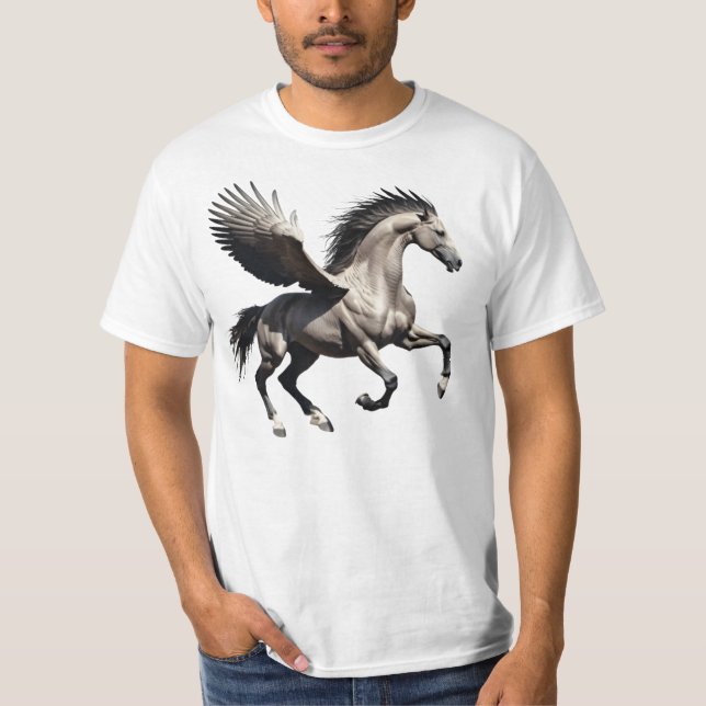 Camiseta Masculina Básica Cavalo Alado Value T-Shirt (Vorderseite)