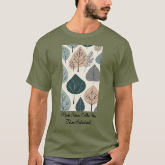 Camiseta Masculina Básica Raízes do Futuro-2 T-Shirt