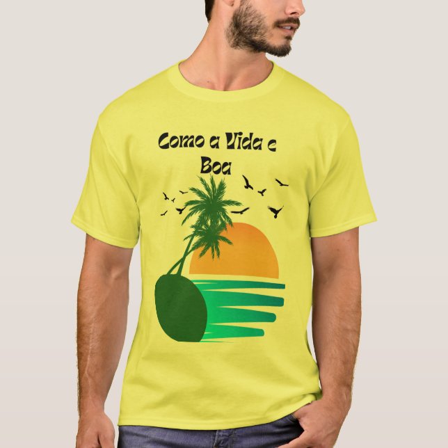 Camiseta Masculina Básica T-Shirt (Vorderseite)