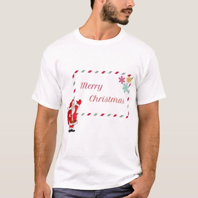 Camiseta merry christmas men T-Shirt (Vorderseite)