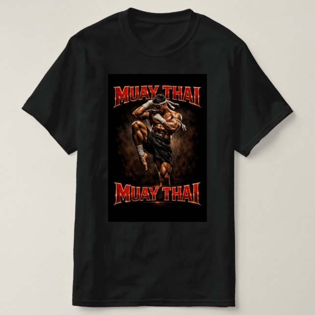 Camiseta Muay Thai T-Shirt (Design vorne)