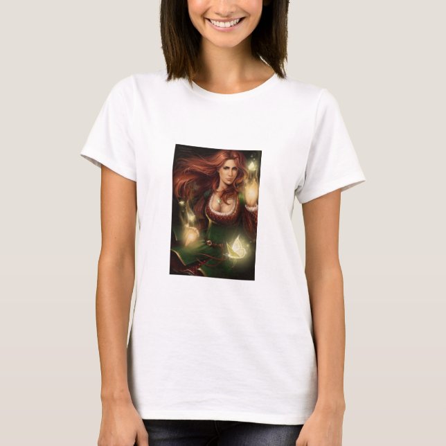 Camiseta Mujer De Fuego T-Shirt (Vorderseite)