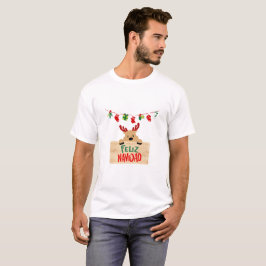 Camiseta navideña reno T-Shirt