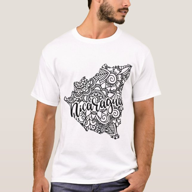 Camiseta - Nicaragua 01 - Sublimanic T-Shirt (Vorderseite)