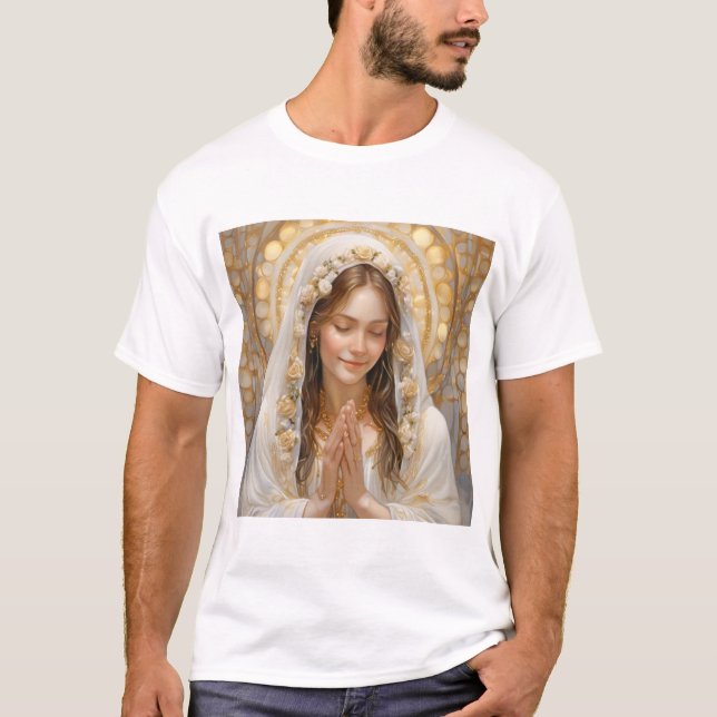 Camiseta Nossa Senhora de Fátima T-Shirt (Vorderseite)